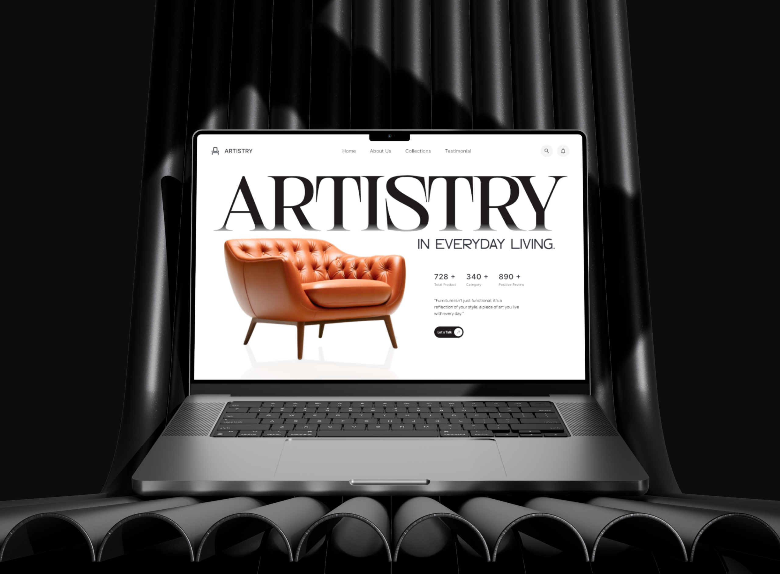 Furniture Website Design